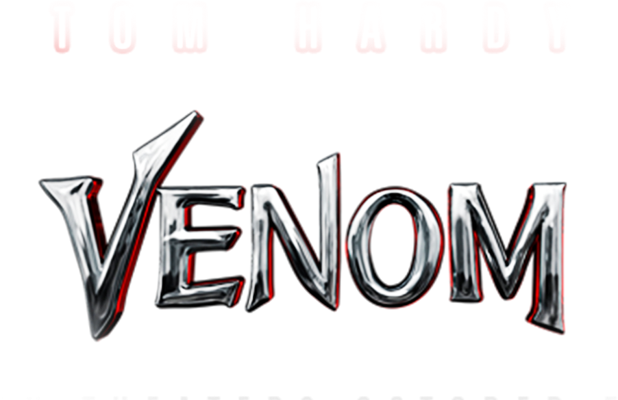 Venom Movie Title Graphic PNG