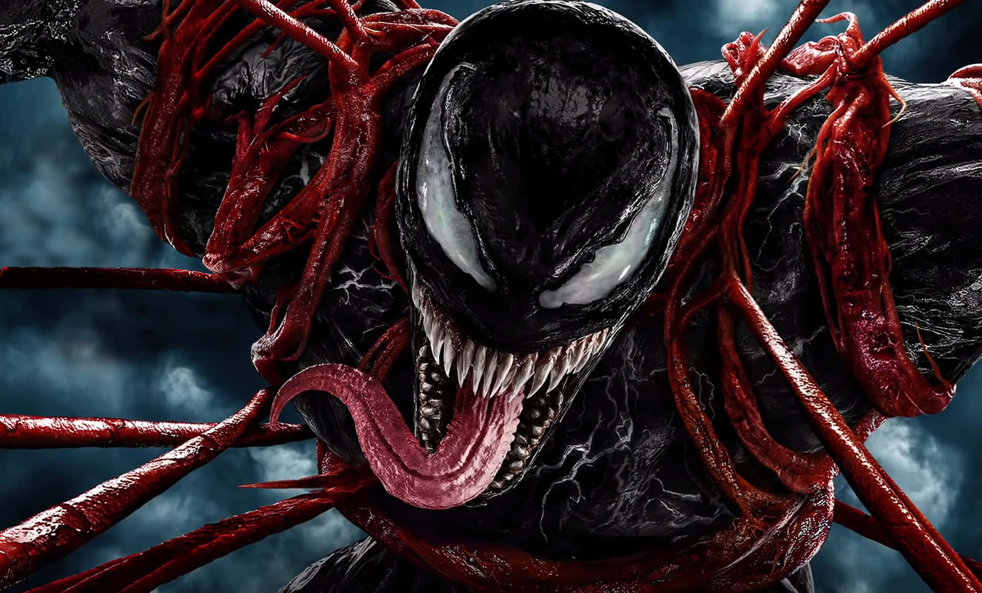 Den frygtindgydende Antihelt Venom Slående Wallpapers