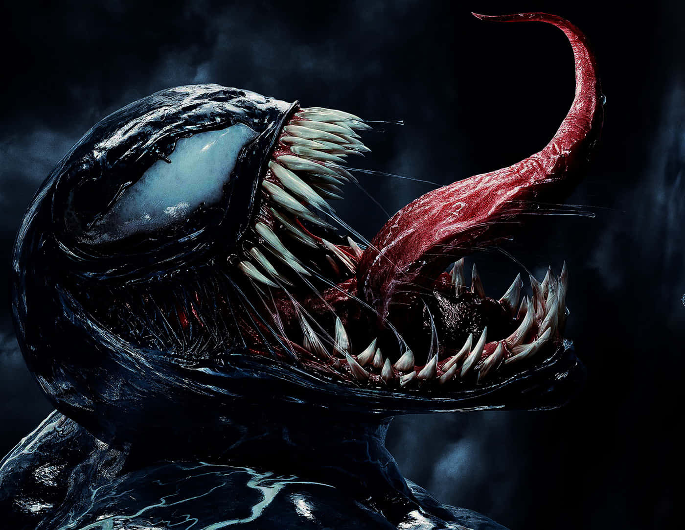 Få Venom's kræfter med dette elegante design.