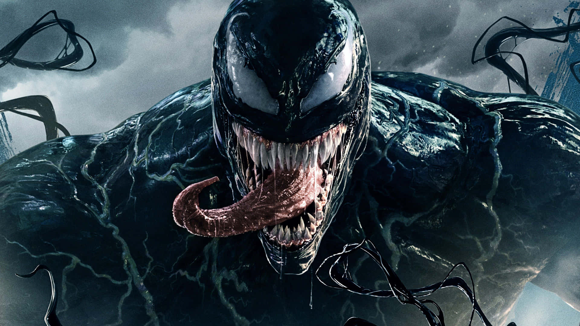 Derbösartige Superbösewicht Venom.