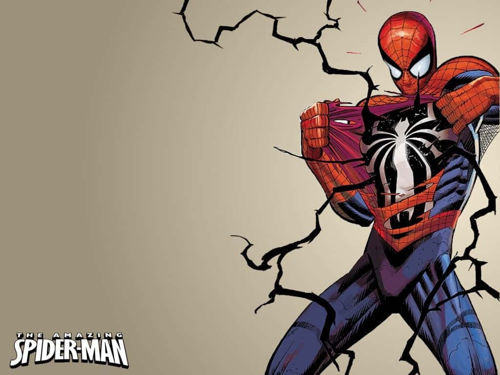 Venom Spiderman 1024 X 768 Wallpaper