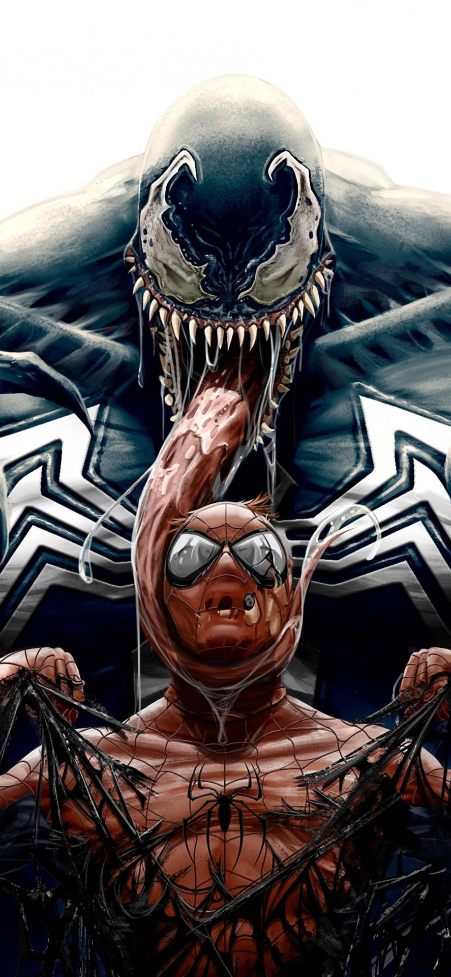 Venom Spider Marvel Iphone X Wallpaper