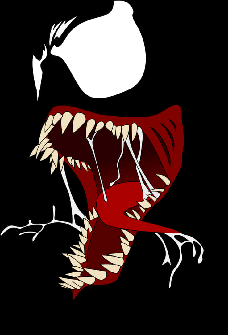 Venom Symbiote Artwork PNG