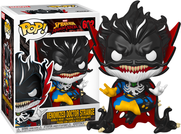 Venomized Doctor Strange Funko Pop PNG