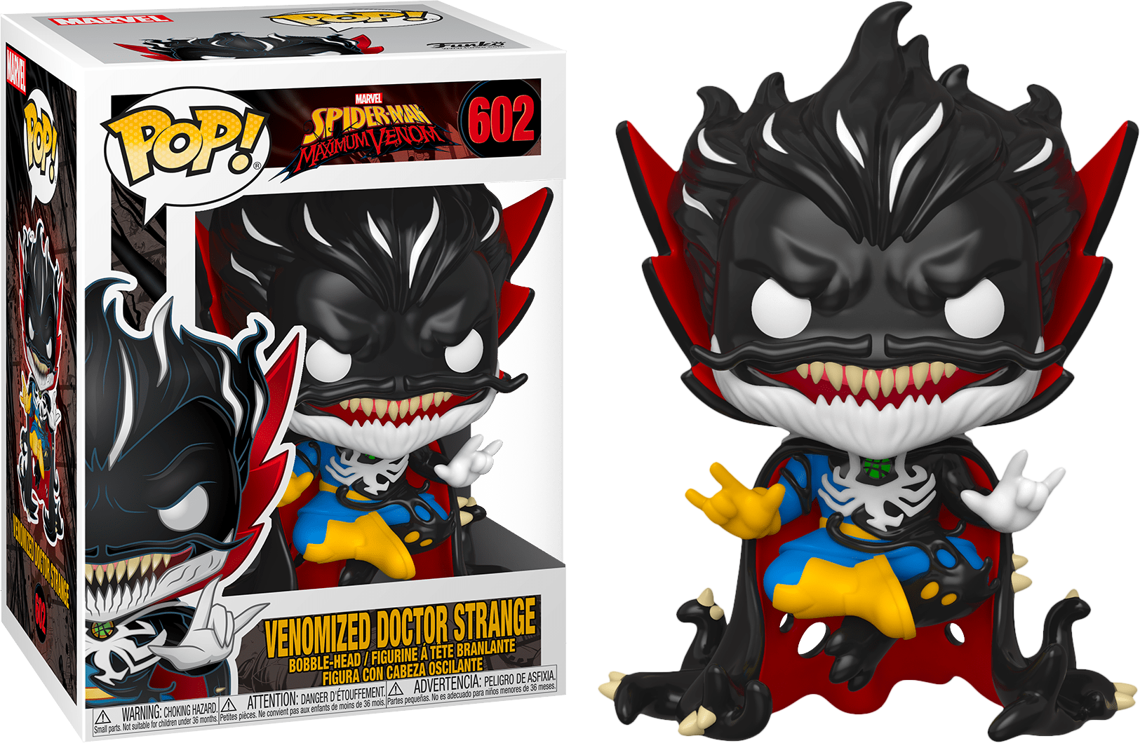 Venomized Doctor Strange Funko Pop PNG