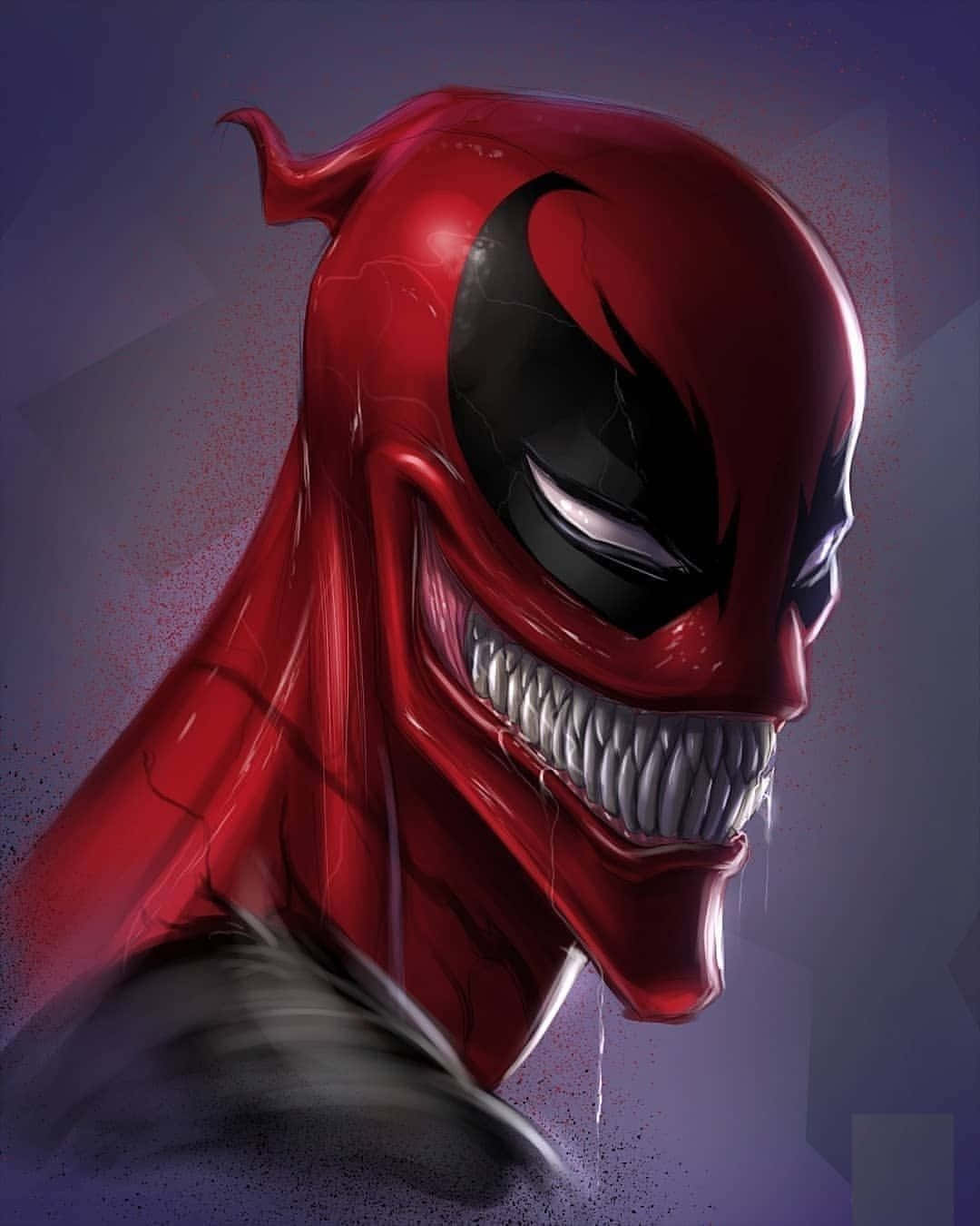 Venomverse - Where Venom Fights Against Carnage Wallpaper