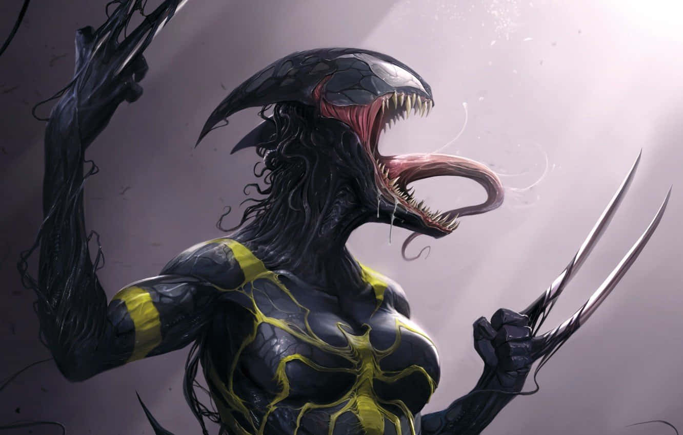 Venomverse Universe - Carnage and Anti-Venom Clash Wallpaper