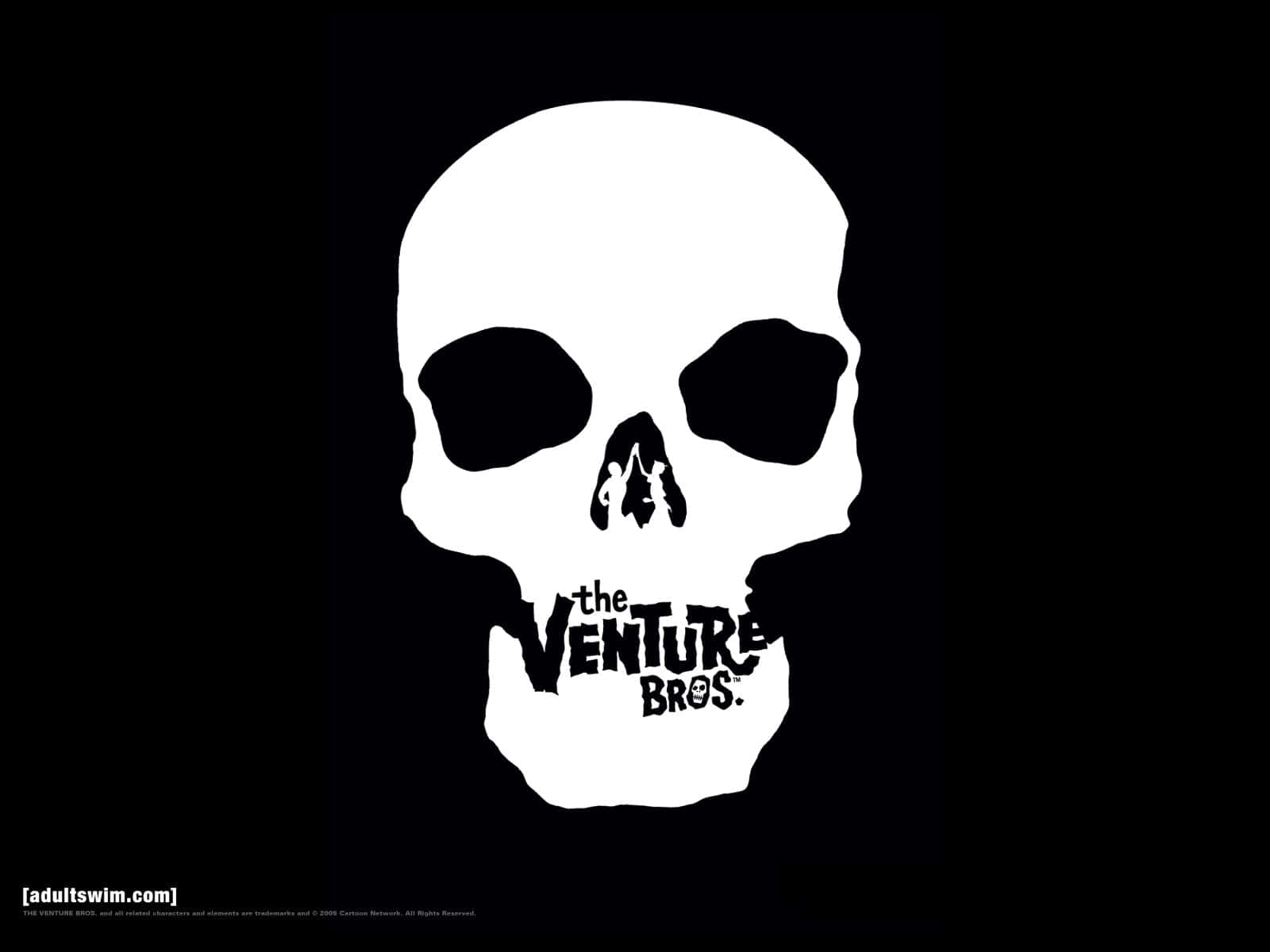 Venture Bros Skull Logo Wallpaper