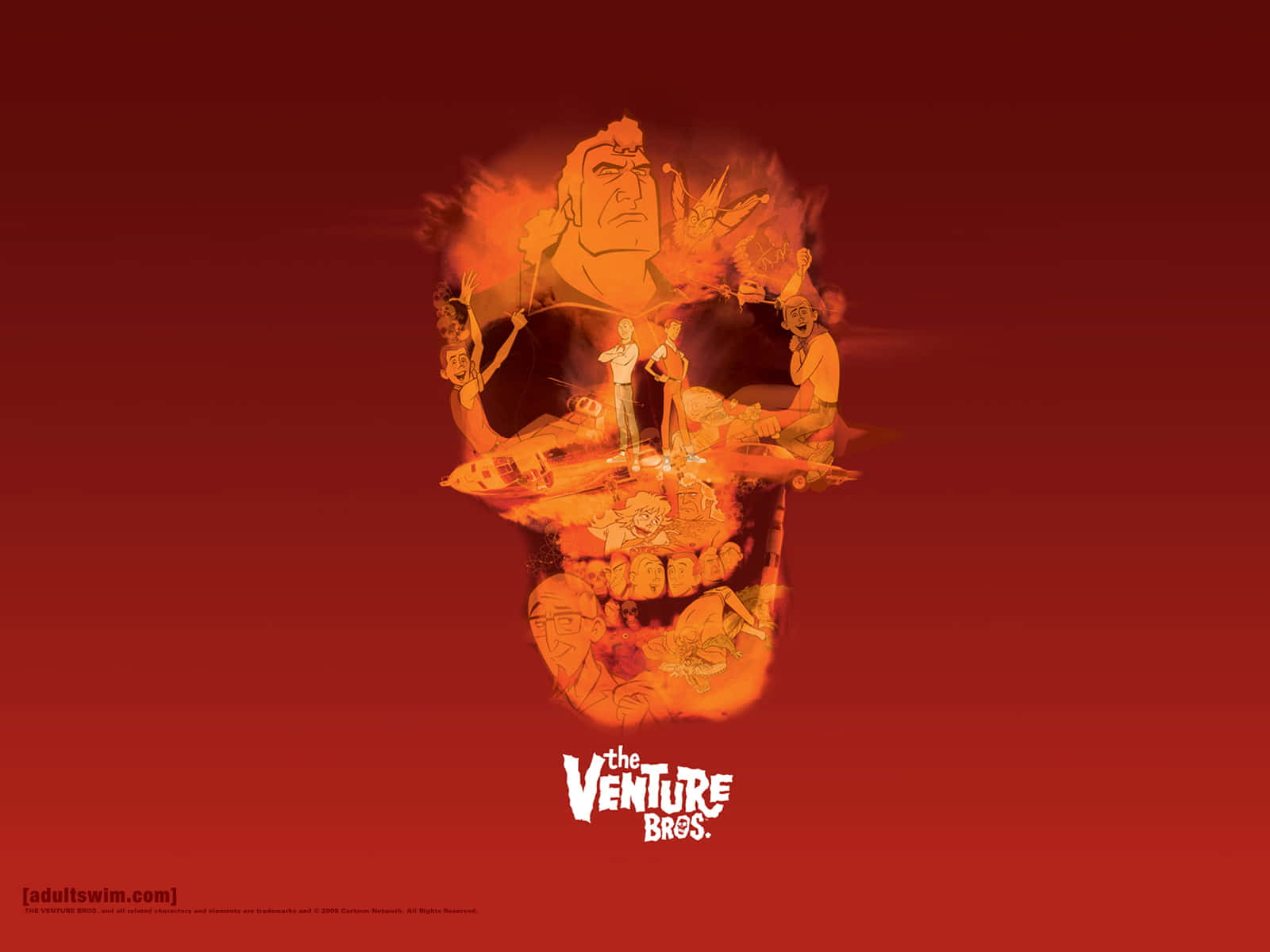 Venture_ Bros_ Skull_ Montage Wallpaper