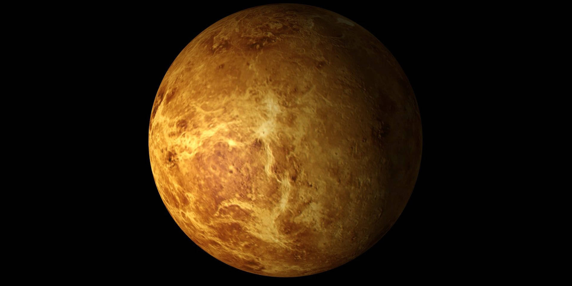 Venus Deep Space Shadow Wallpaper