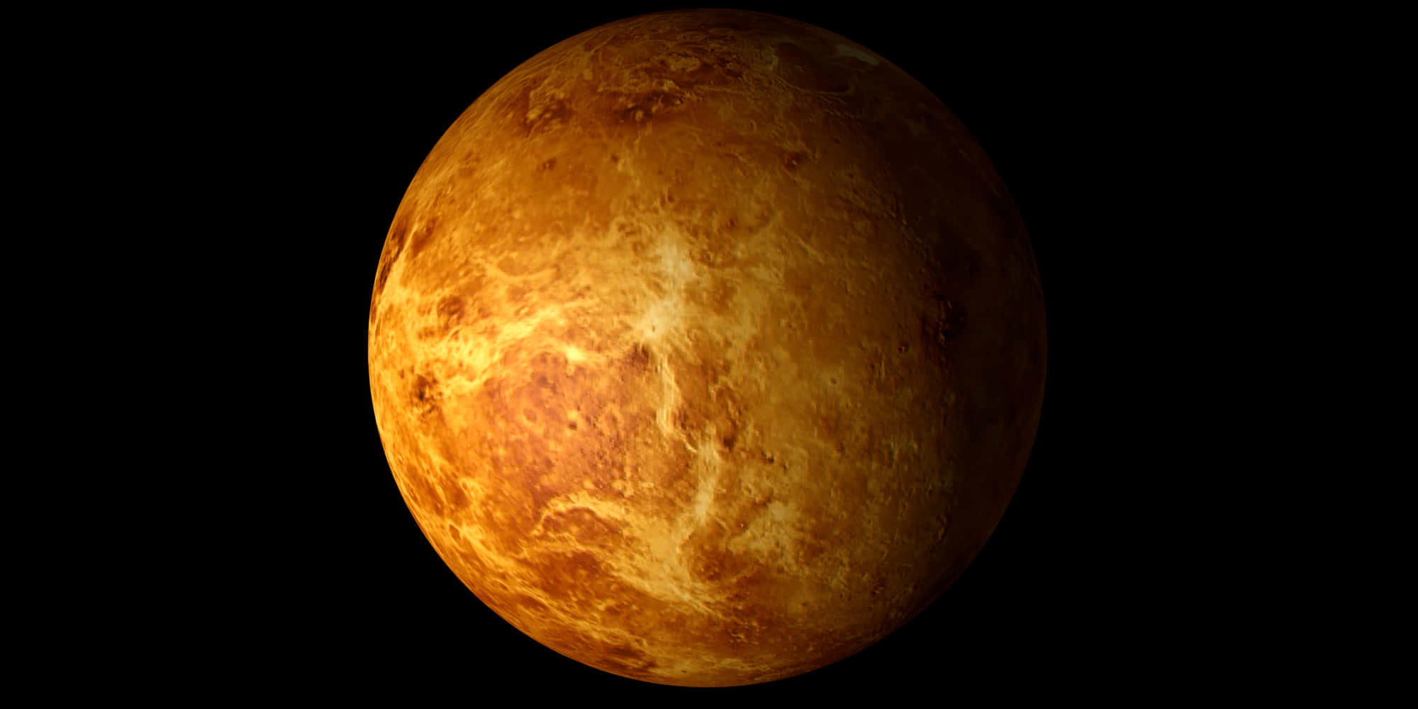 Molnenpå Venus Presenterade På Ett Oväntat Elegant Sätt.