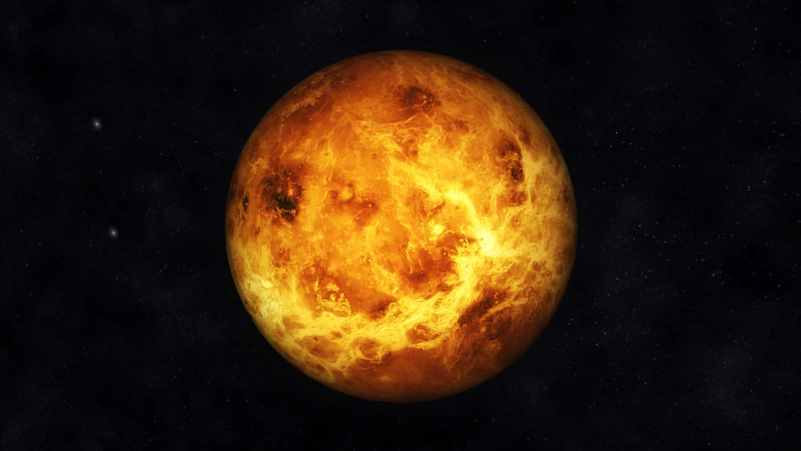 Smukaftenudsigt På Venus.