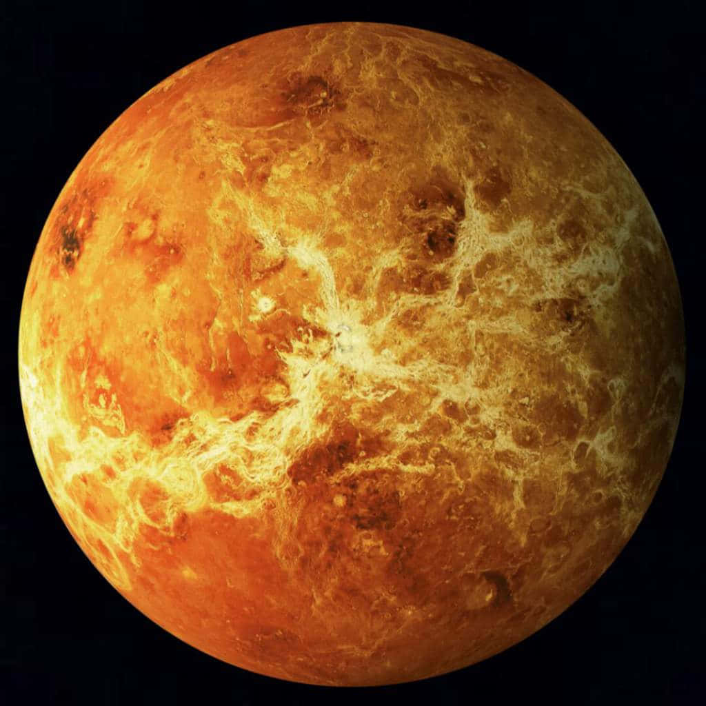Bildden Klara Och Lysande Venus