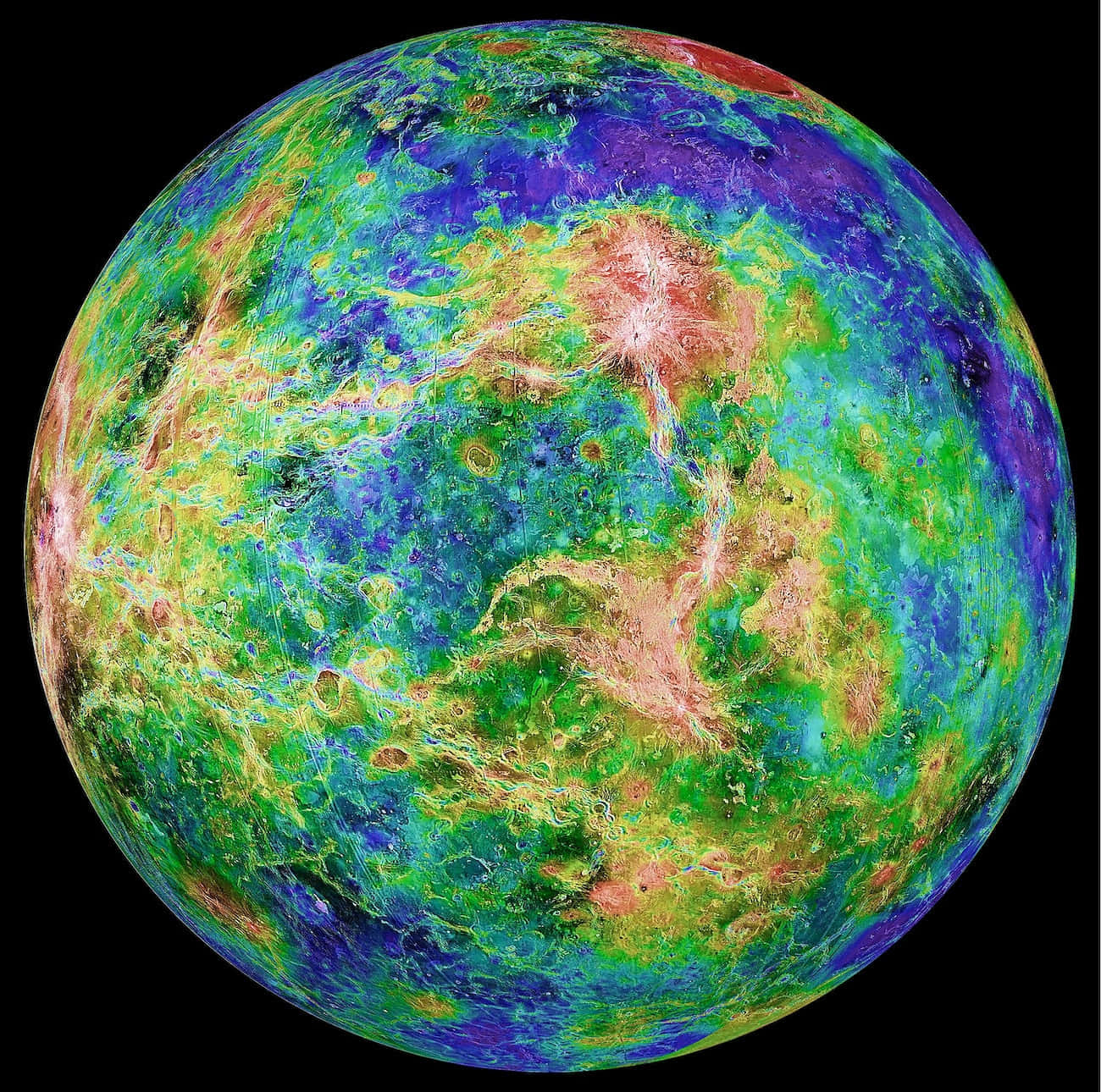 Unbrillante Semicírculo Resplandeciendo En El Cielo Nocturno - Venus