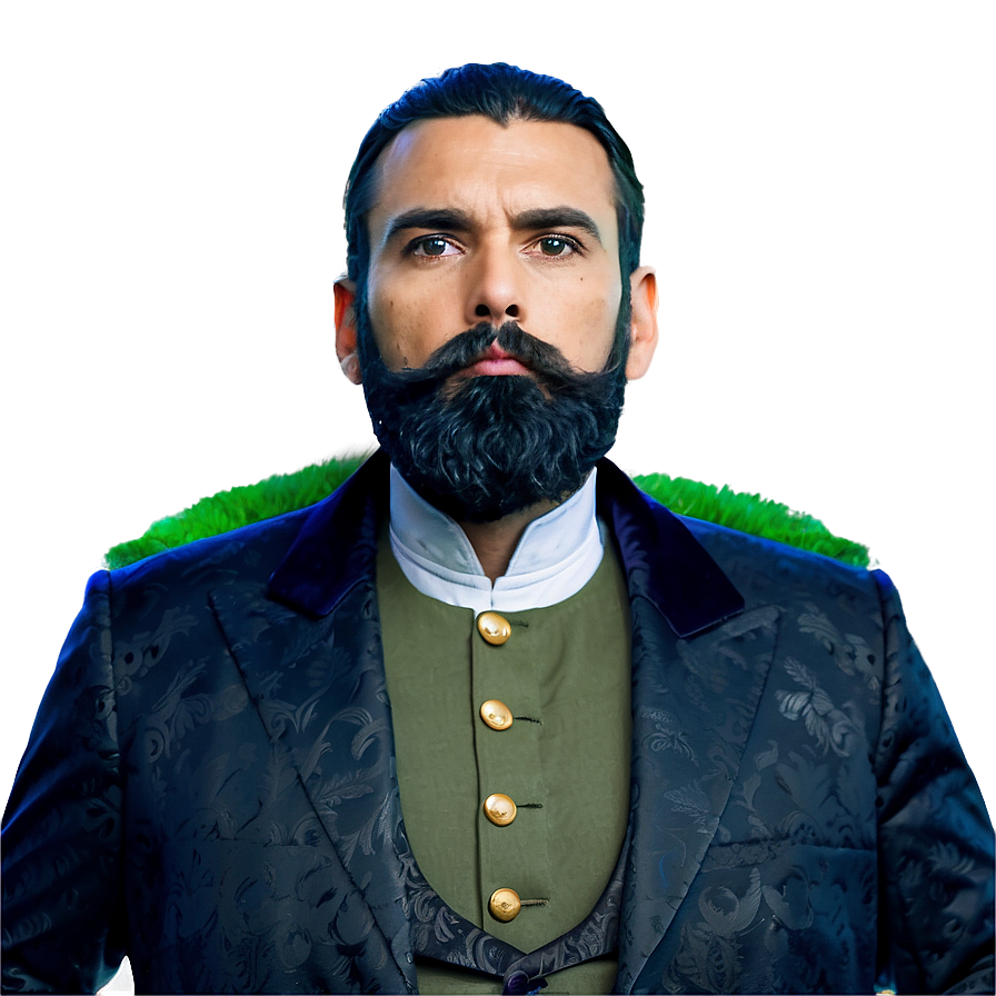 Download Verdi Beard Look Png 05042024 | Wallpapers.com