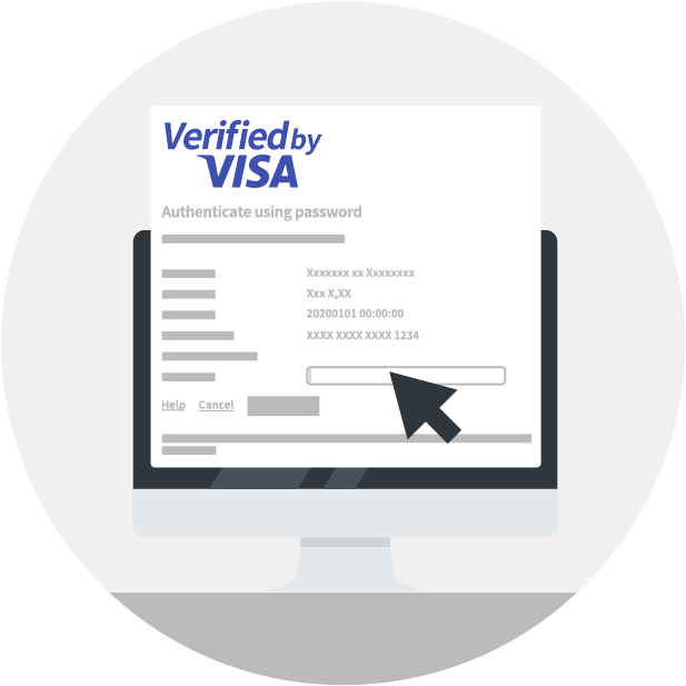 Verifiedby Visa Authentication Screen PNG