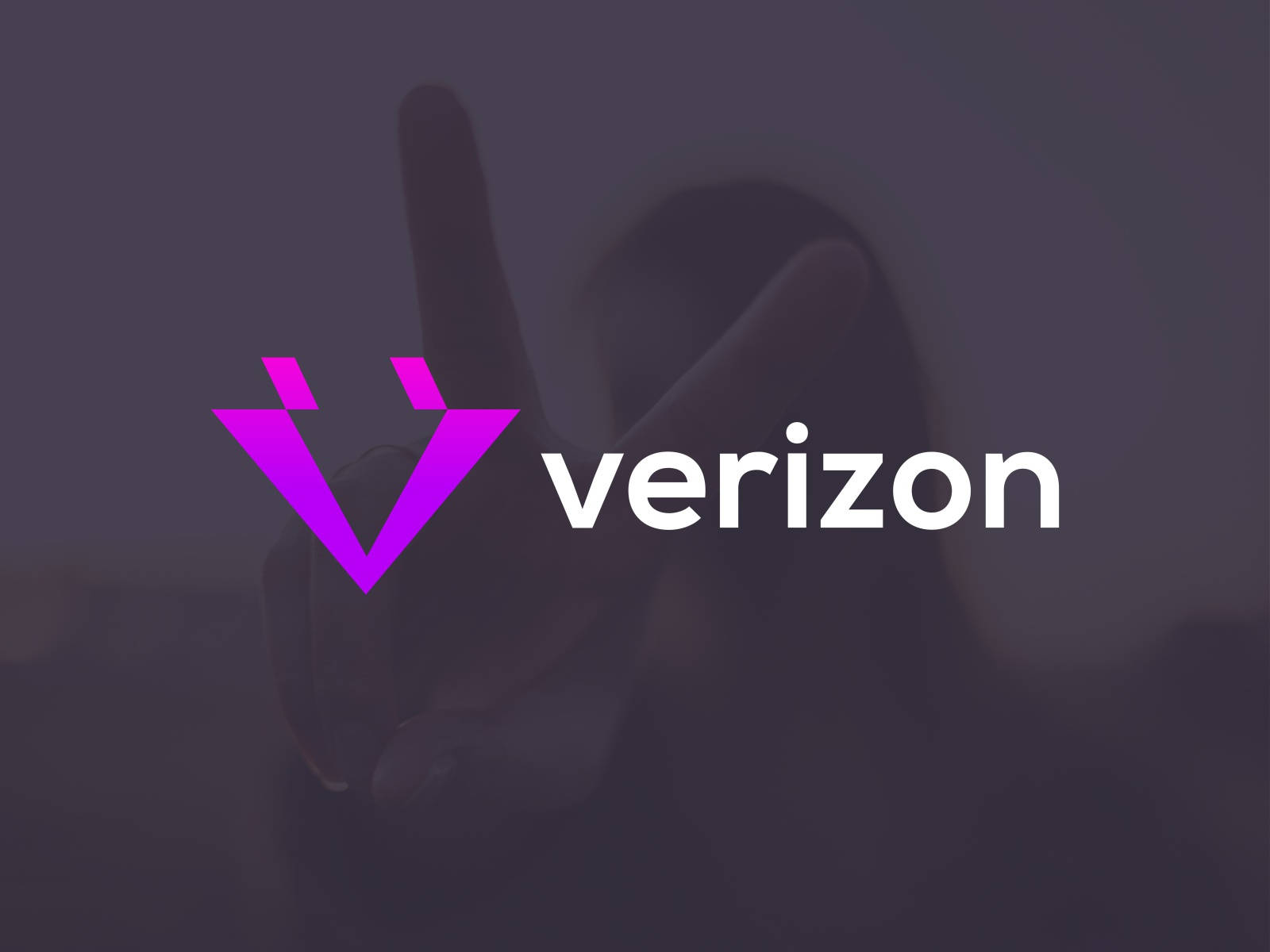 Verizon Purple Design Wallpaper