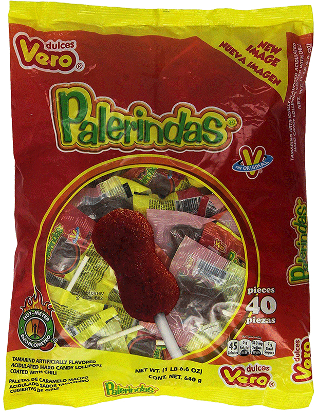 Vero Palerindas Tamarind Lollipops Package PNG