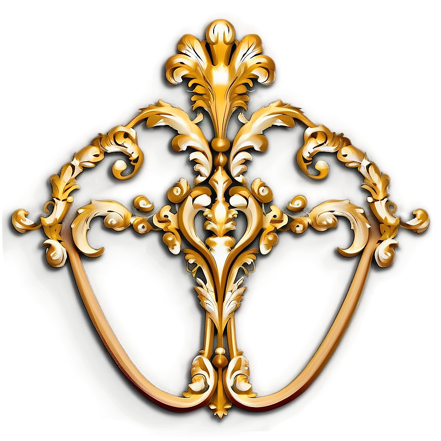 Versace Baroque Elements Png 06202024 PNG