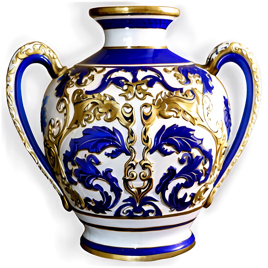 Versace Ceramic Vase Png 10 PNG