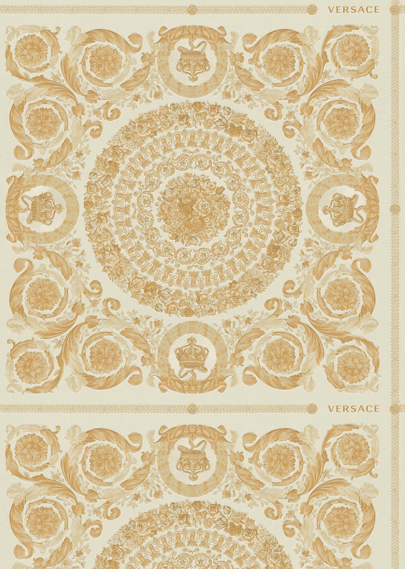 Versace Iphone Vintage Patterns Wallpaper