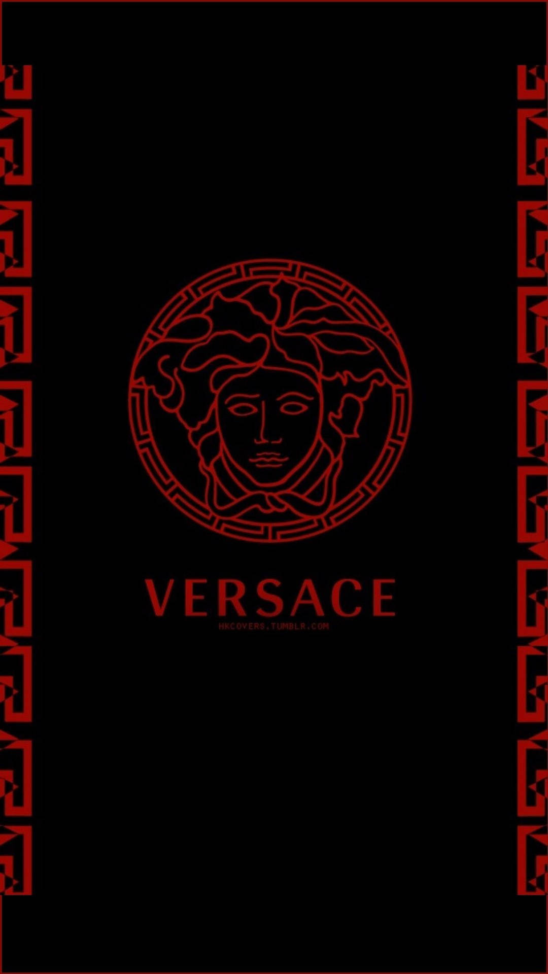 Versace-logotyp 1242 X 2209 Wallpaper