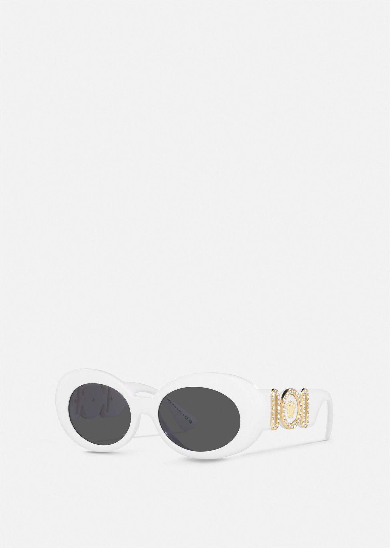 Versace Medusa Biggie Oval Briller Trådt 3D Tapet Wallpaper