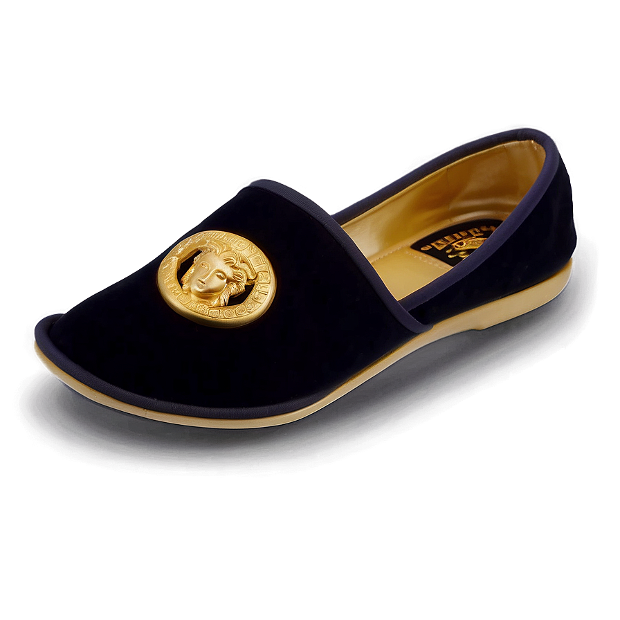 Versace Velvet Slippers Png 06202024 PNG