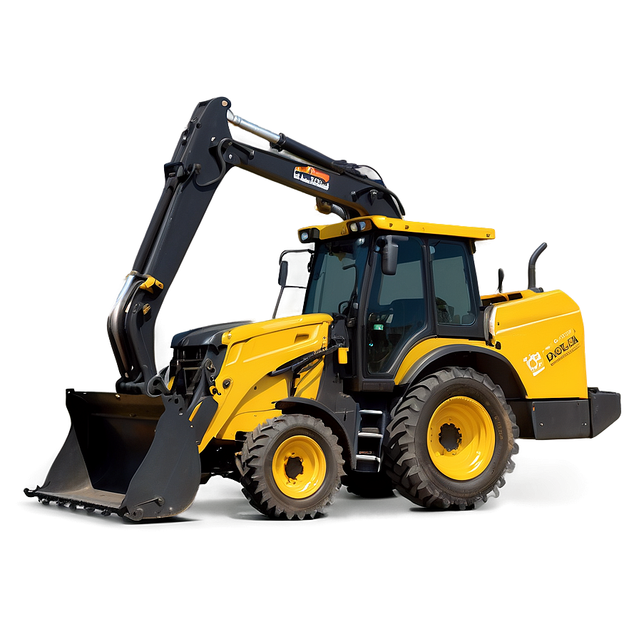 Versatile Backhoe Loader Png 06272024 PNG