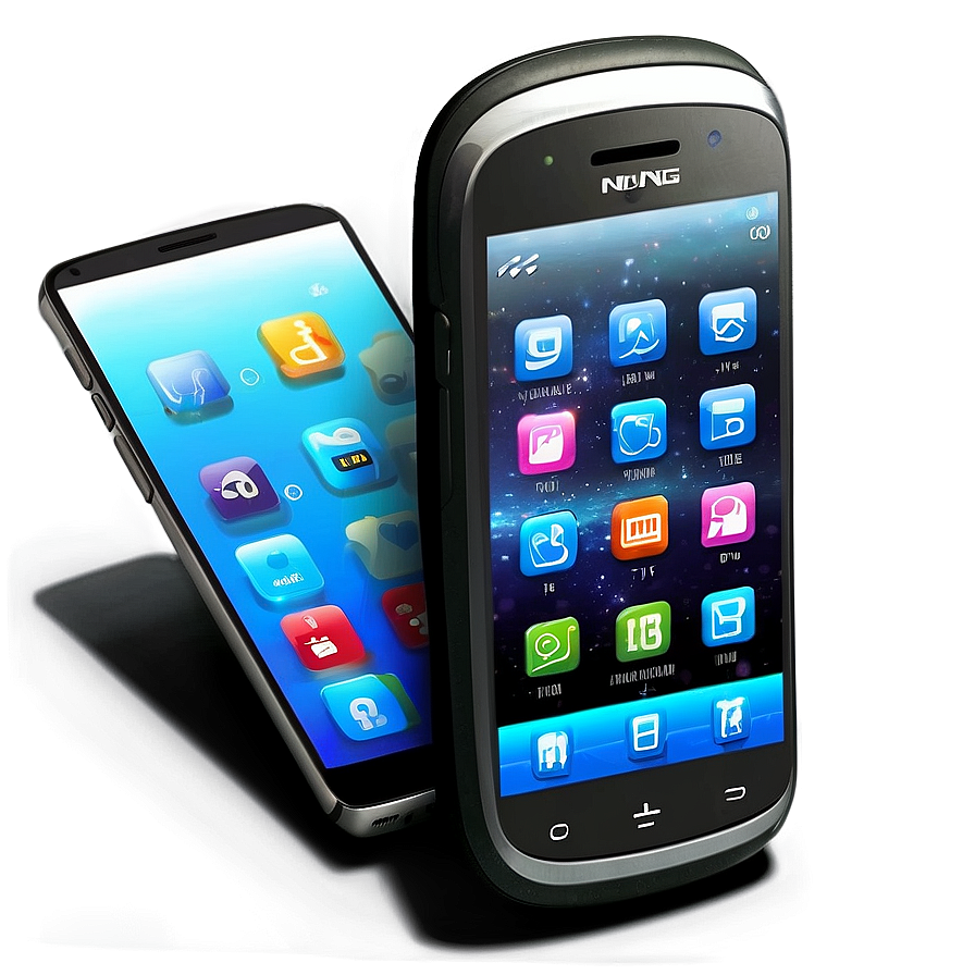 Versatile Mobile Phone Design Png 05062024 PNG