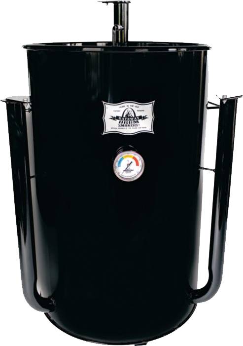 Vertical Charcoal Smoker Black PNG