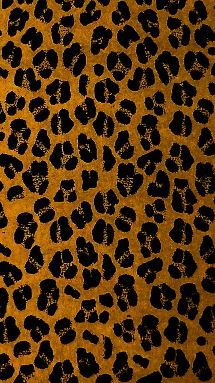 Vertical Cheetah Print Wallpaper
