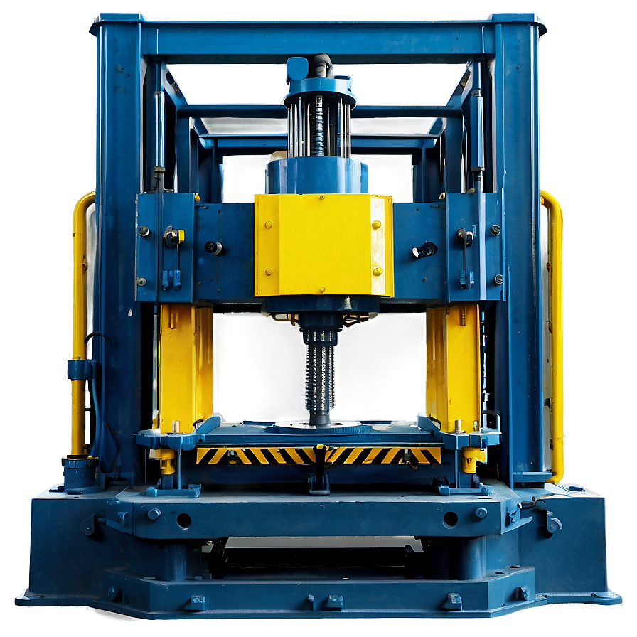 Vertical Hydraulic Press Machine Png Tlw PNG