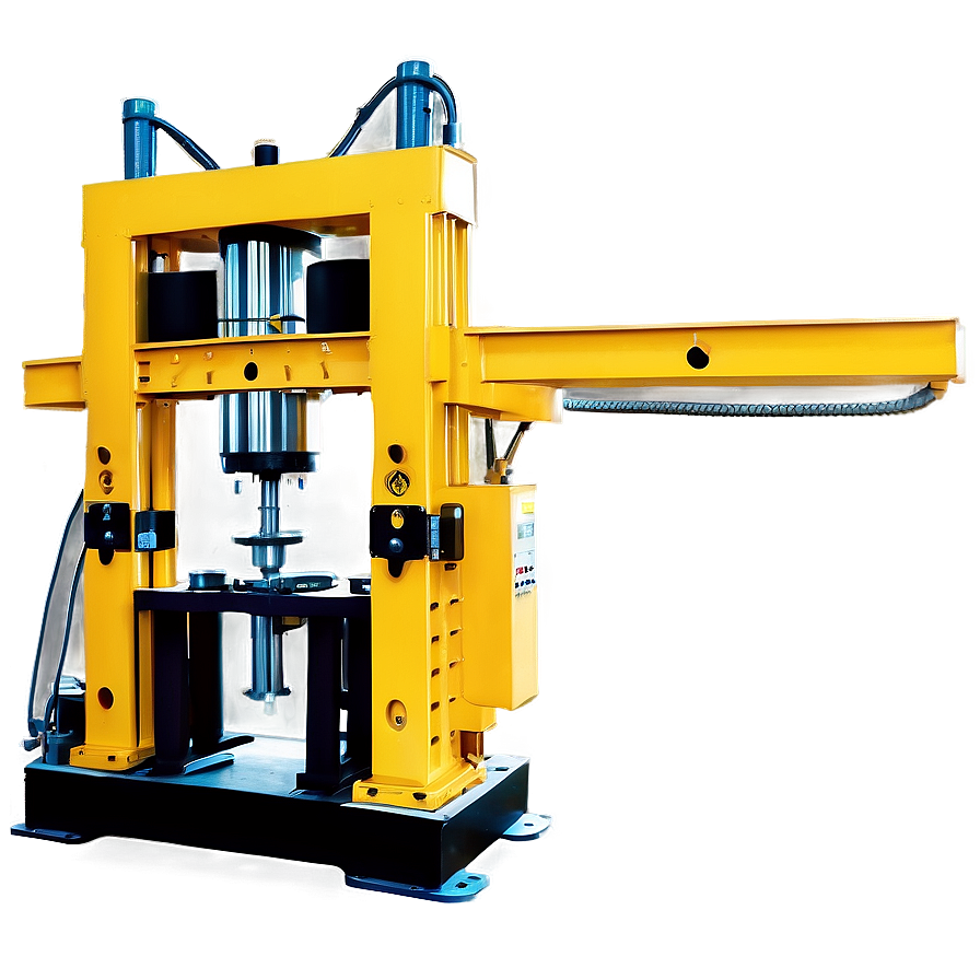 Vertical Hydraulic Press Machine Png Wfj PNG