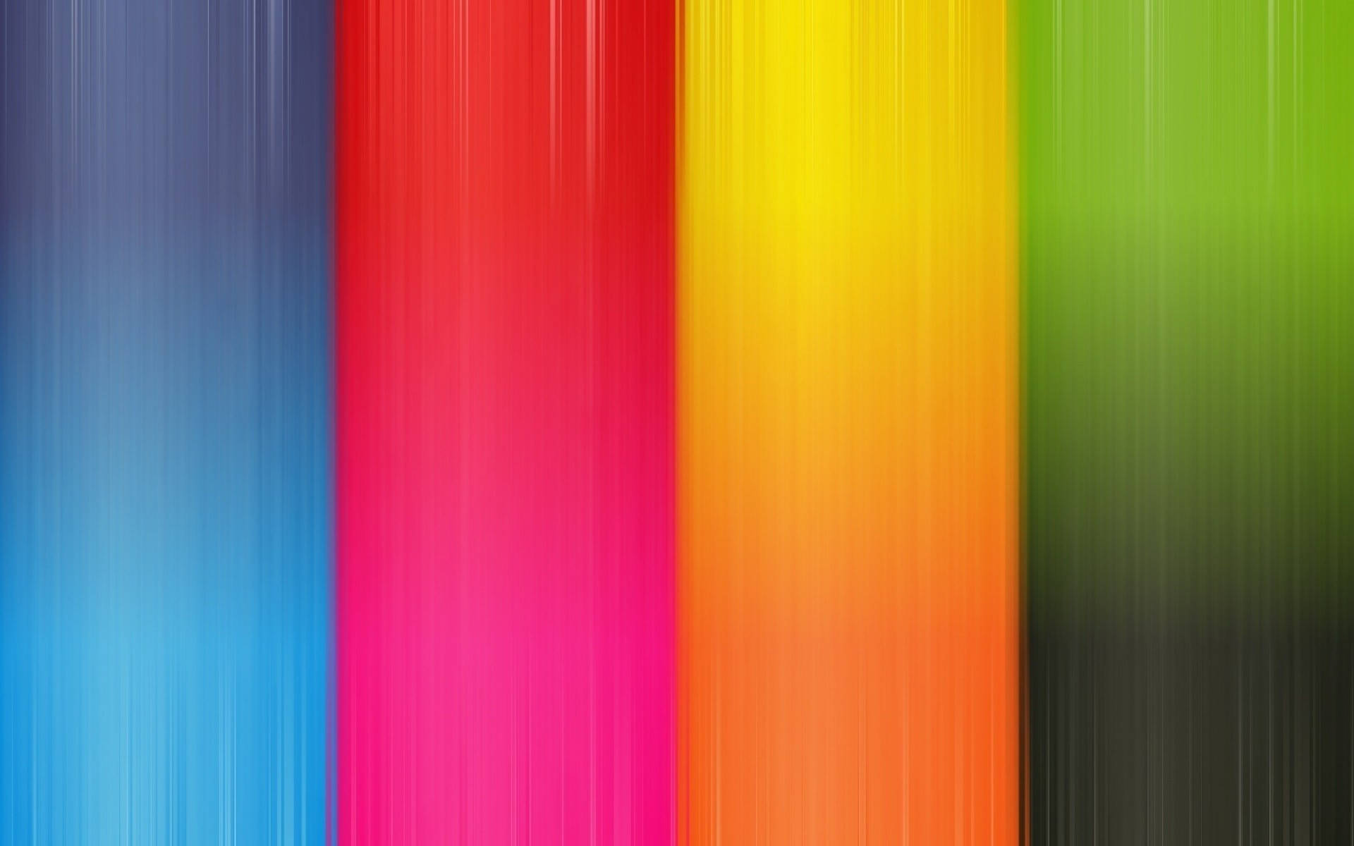 Vertical Rainbow Stripes With Brush Textures Wallpaper