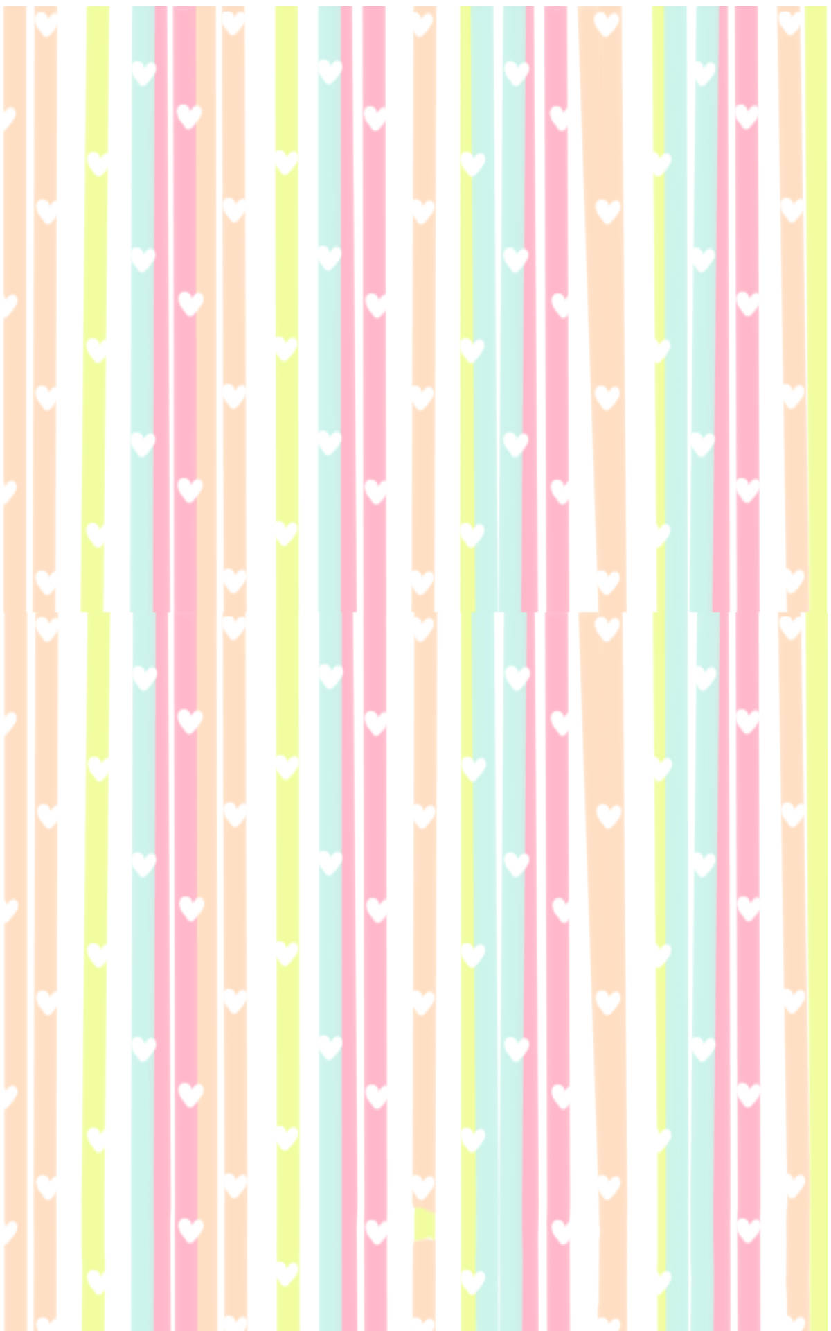 Vertical Stripes Cute Pastel Colors Wallpaper