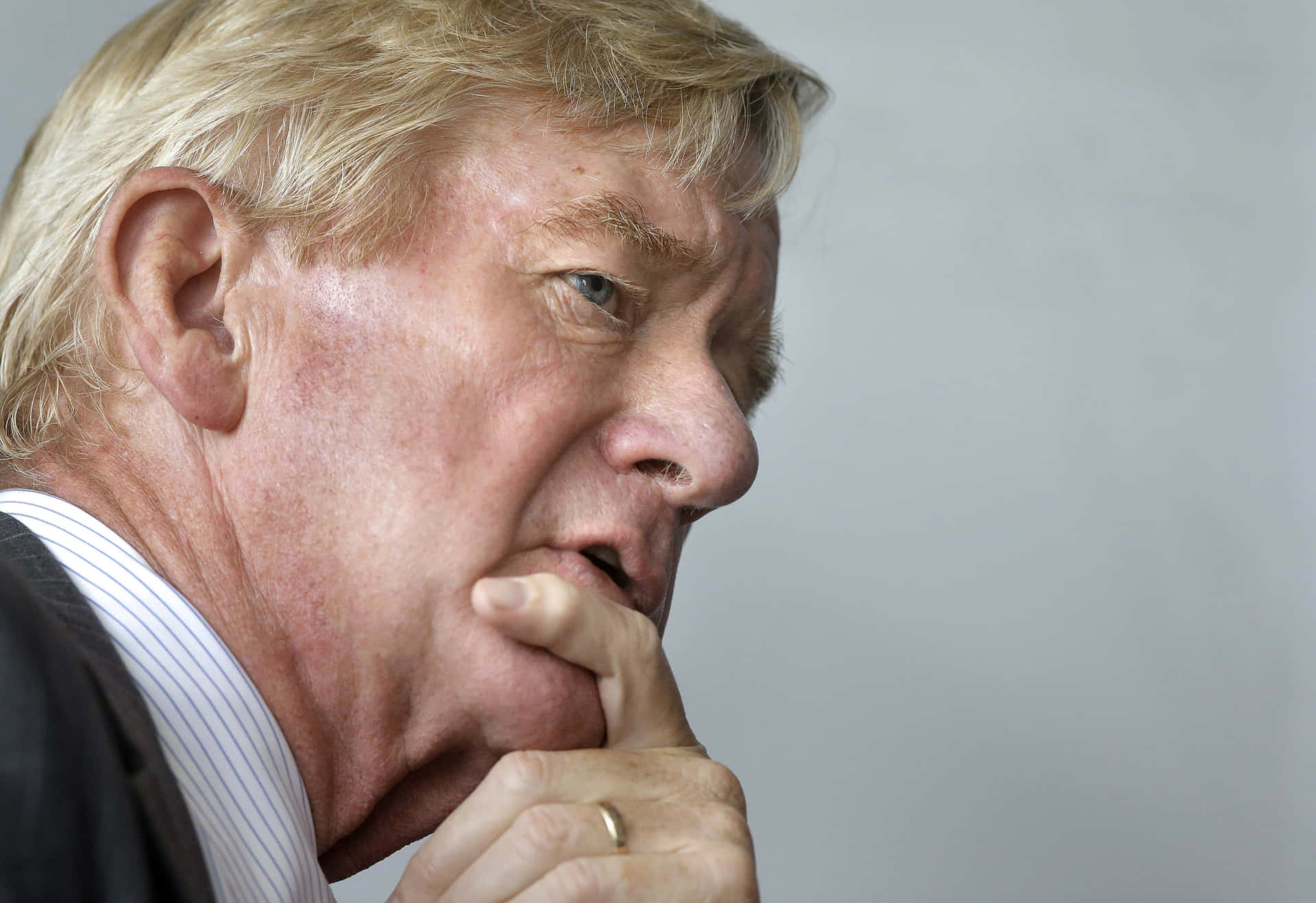 Very Serious Face Of William Weld Wallpaper