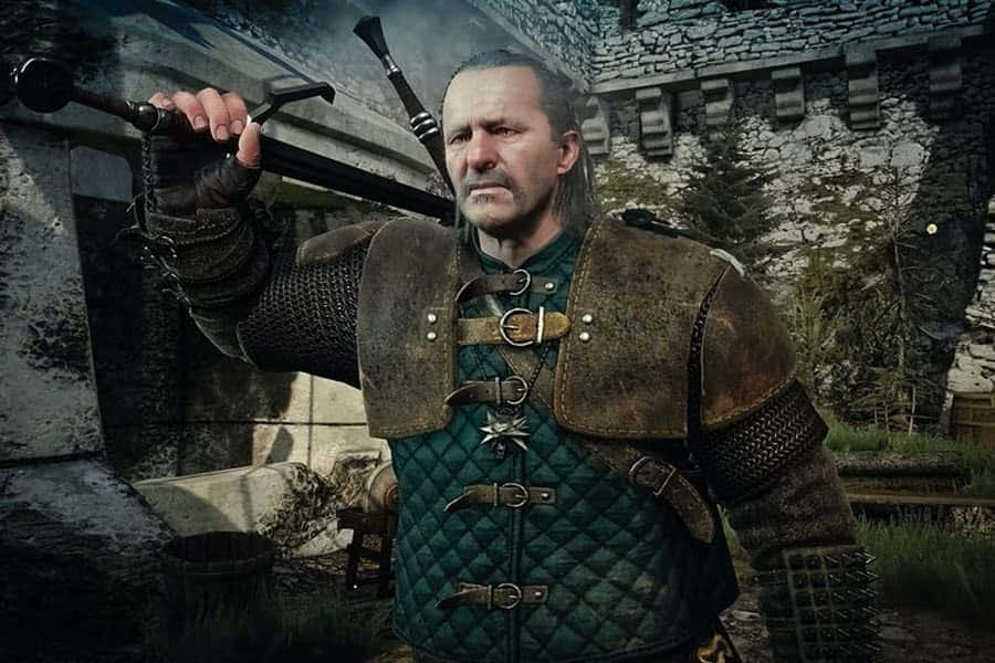 Vesemir, The Seasoned Witcher Wallpaper