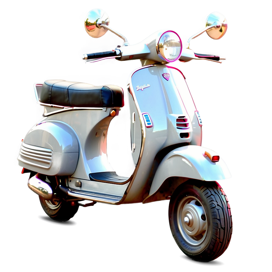 Vespa Scooter Line Art Png 06252024 PNG