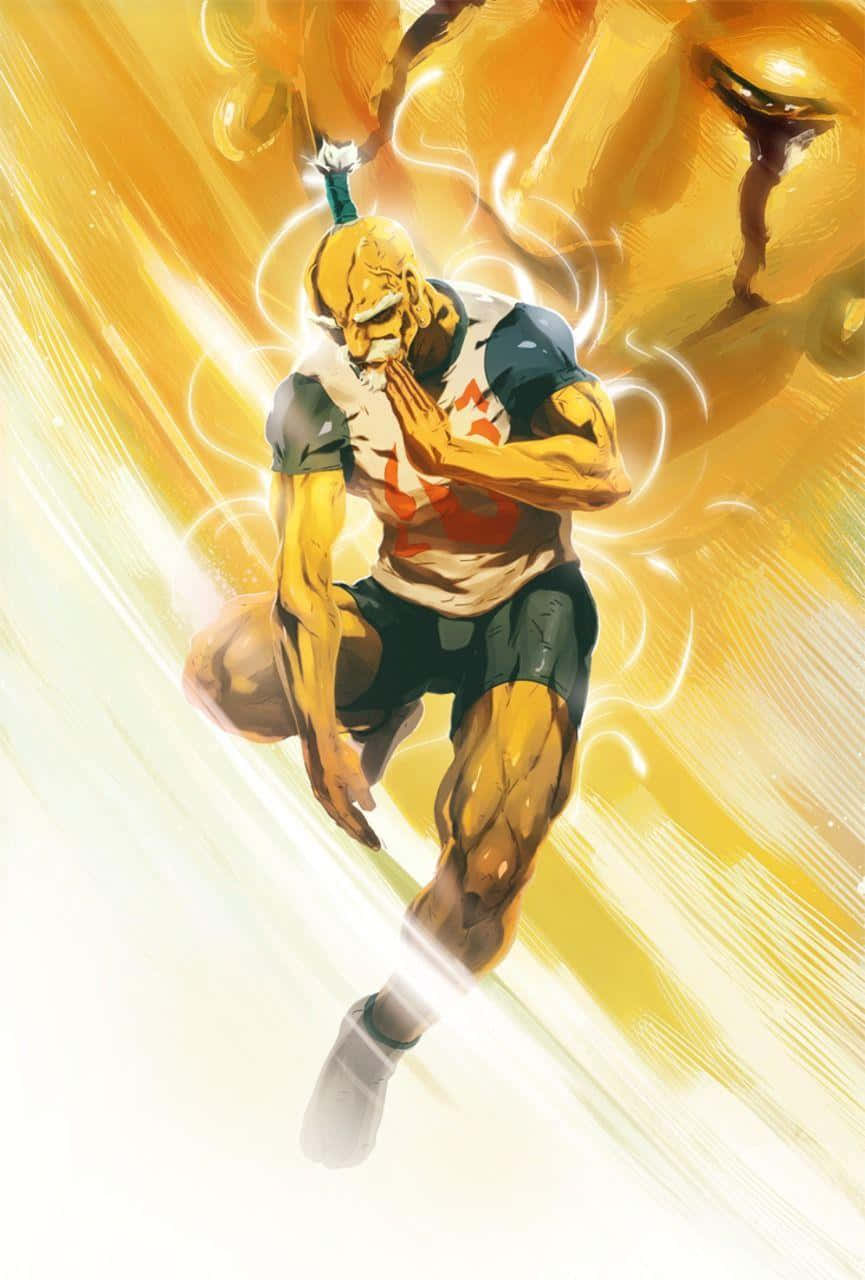 Veteraani Hunter Isaac Netero Valmis Taisteluun Taustakuva