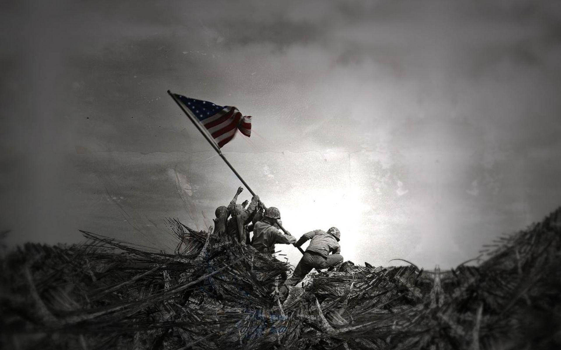 Honoring the Brave: Veterans Day Salute Wallpaper