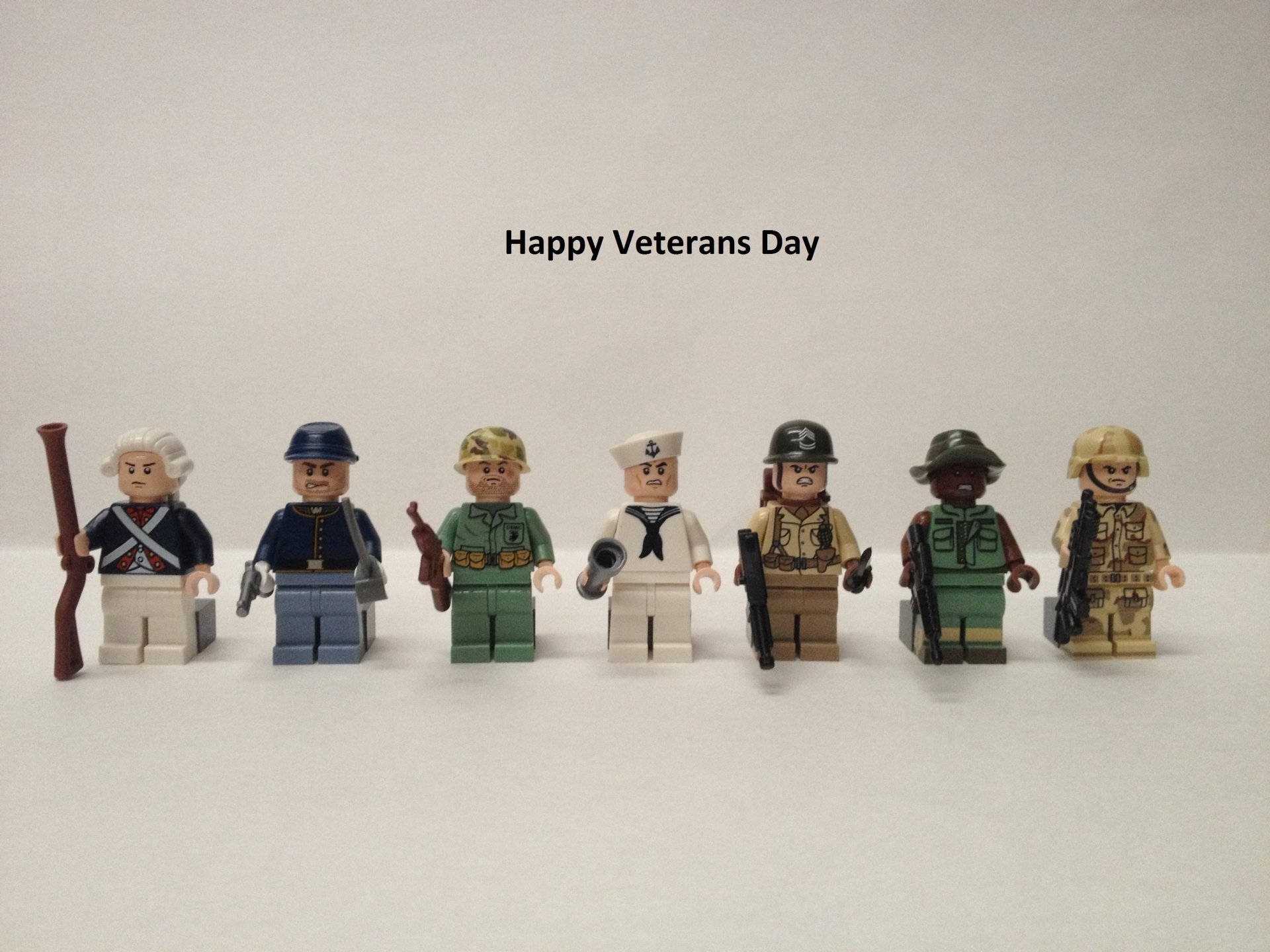 Veterans Day Lego Blocks Wallpaper