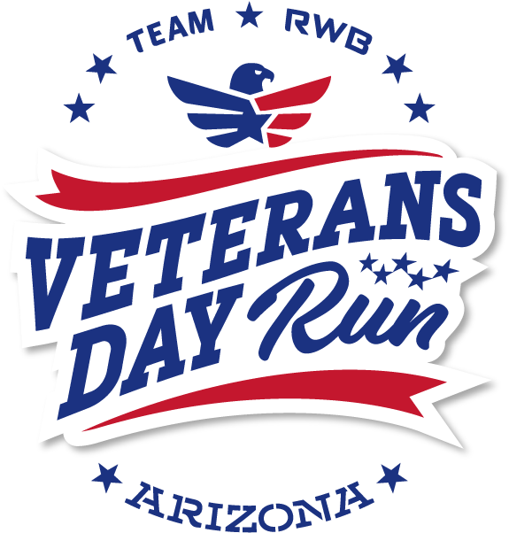 Veterans Day Run Event Logo Arizona PNG