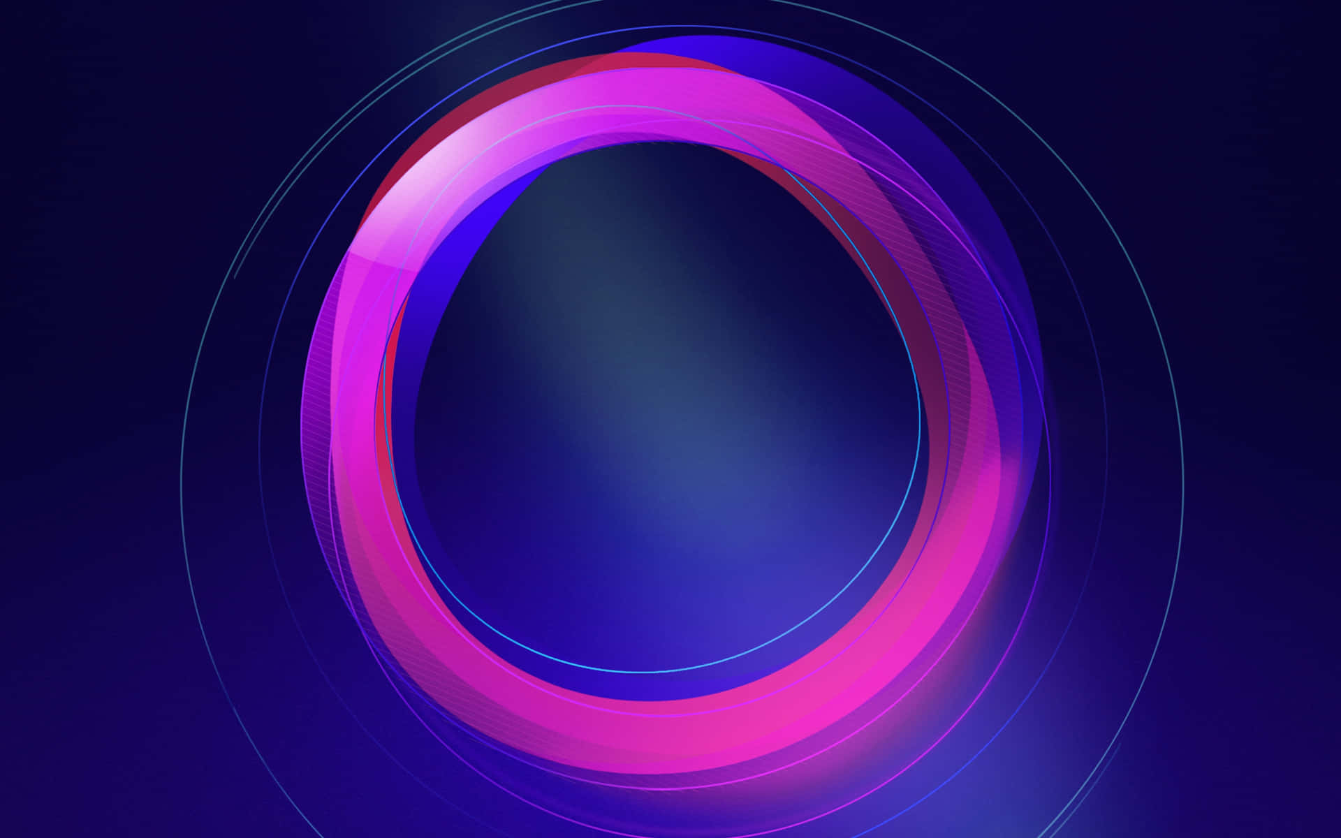 Vibrant_ Abstract_ Circle_ Background Wallpaper