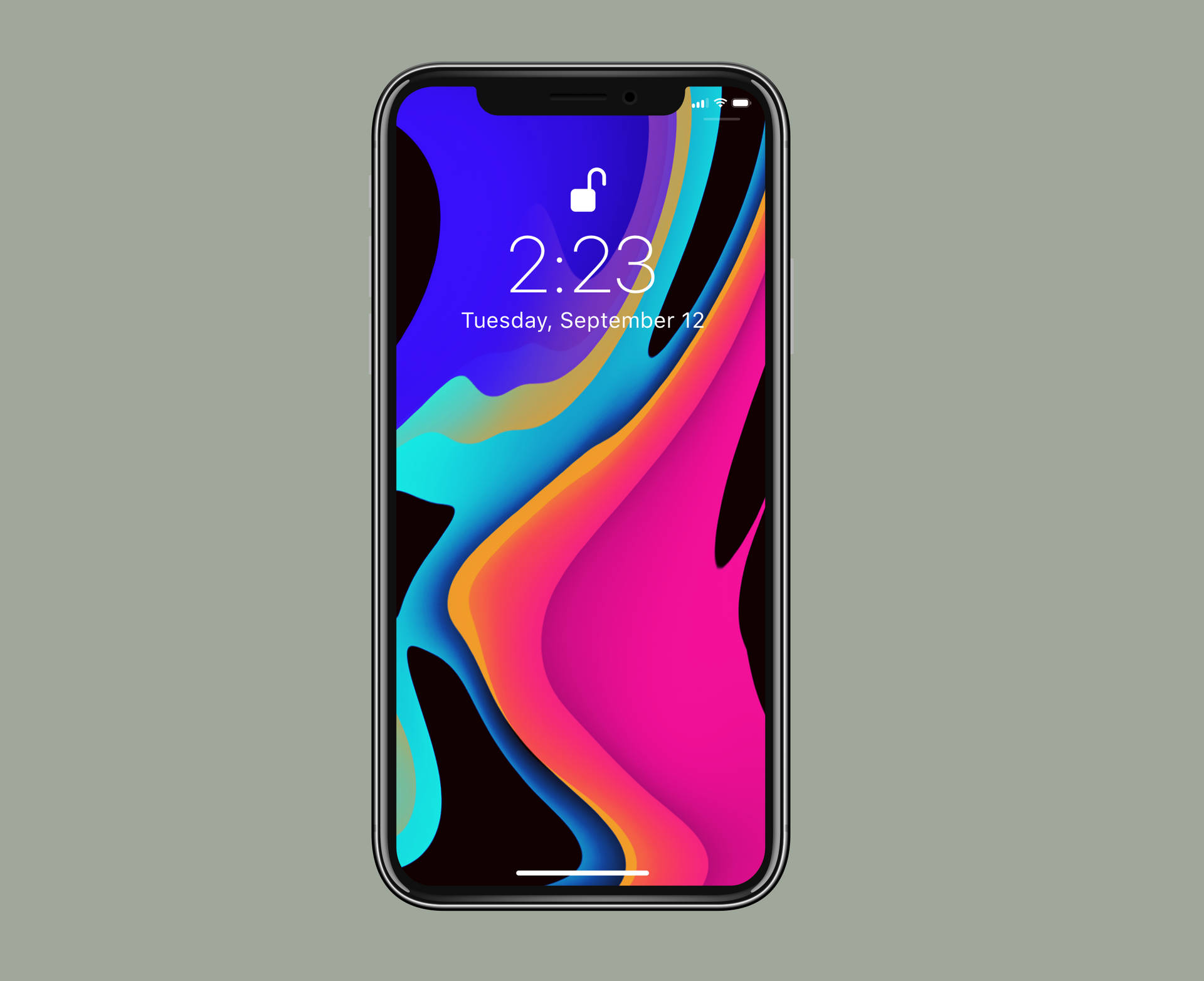 Vibrant Apple iPhone Default Wallpaper
