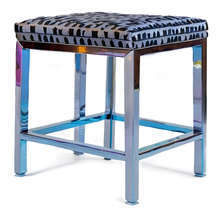 Vibrant Bar Stool Silla Png 06242024 PNG