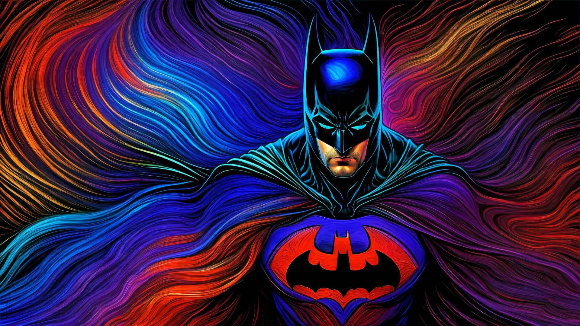 Vibrant_ Batman_ Artwork.jpg Wallpaper