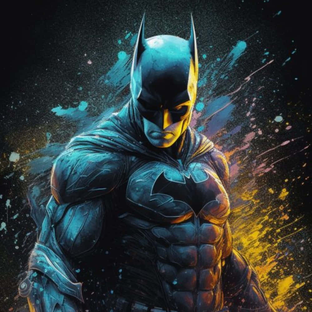 Vibrant_ Batman_ Artwork Wallpaper