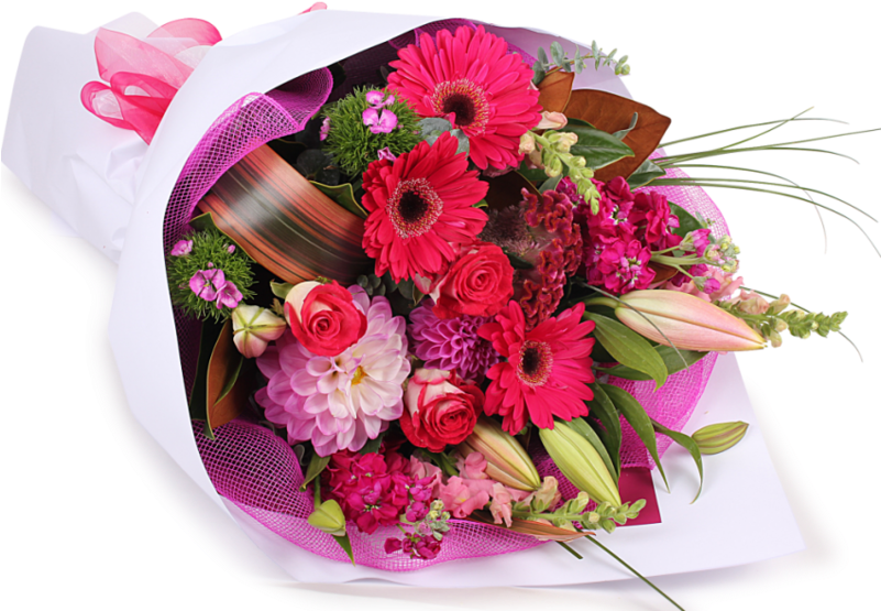 Download Vibrant Birthday Flower Bouquet 