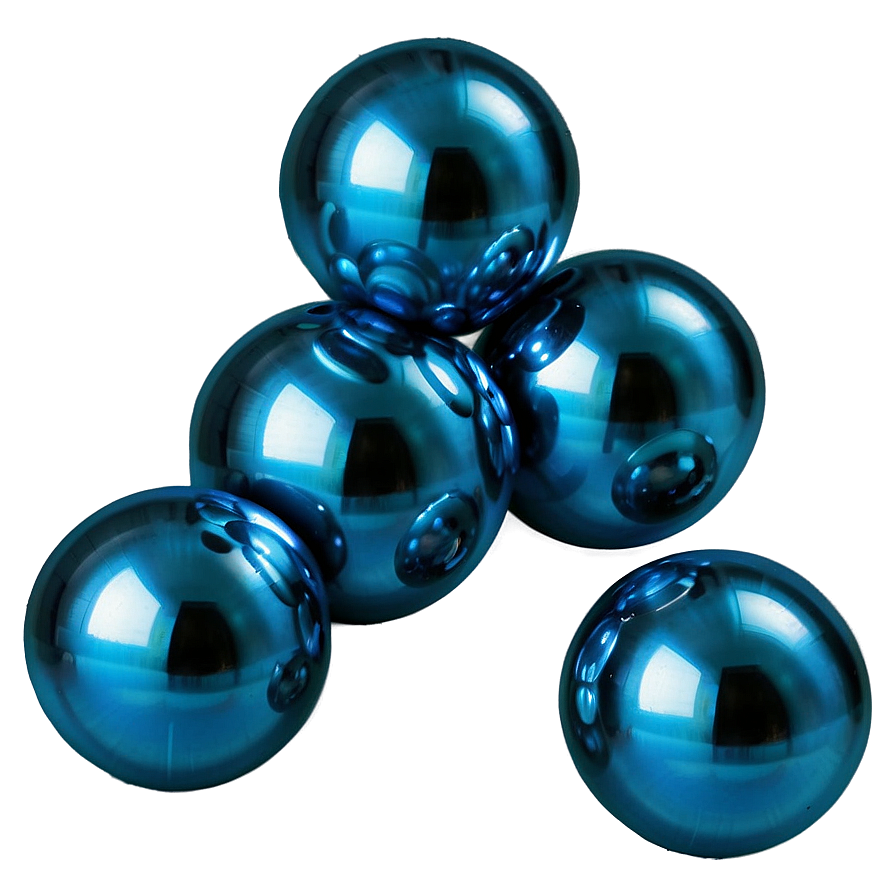 Vibrant Blue Ball Png Eaj PNG